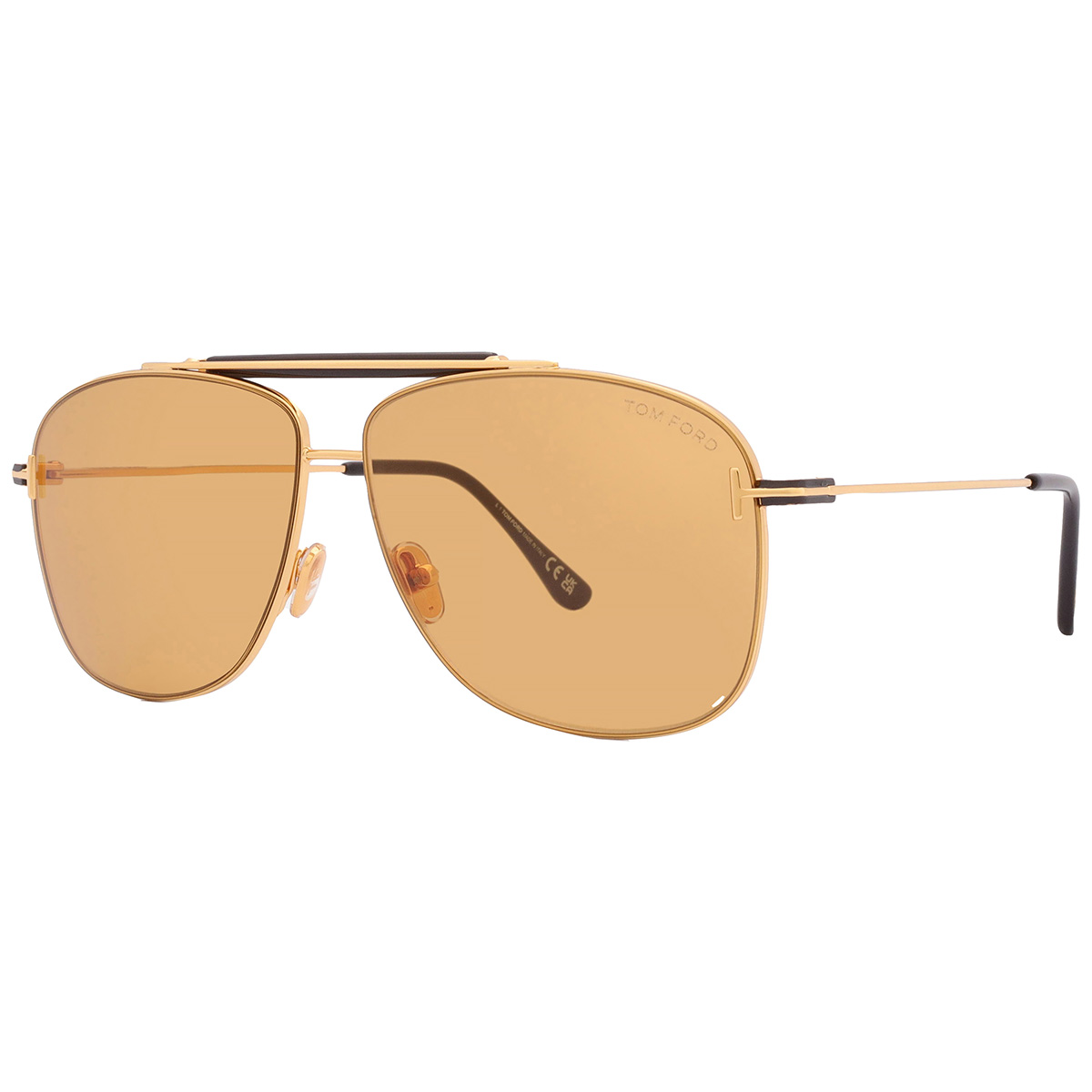 tom ford jaden amber navigator men's sunglasses ft1017 30e 60 tom ford jaden amber navigator men's sunglasses ft1017 30e 60