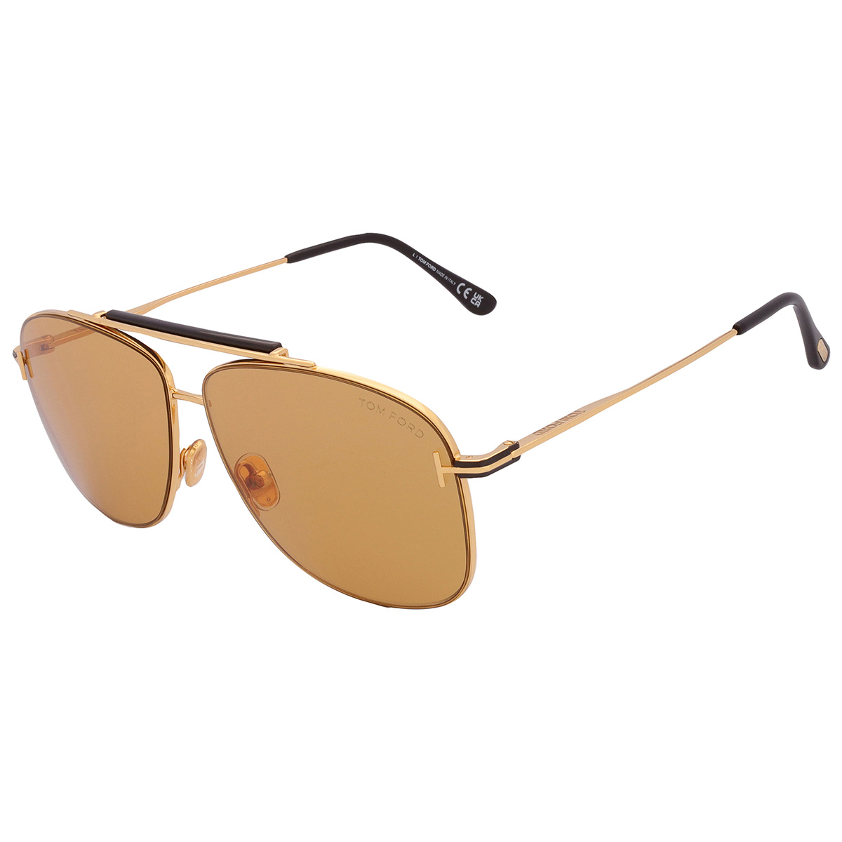tom ford jaden amber navigator men's sunglasses ft1017 30e 60 tom ford jaden amber navigator men's sunglasses ft1017 30e 60