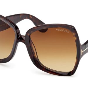 Home tom ford jerry brown gradient irregular ladies sunglasses ft1222 52f 60