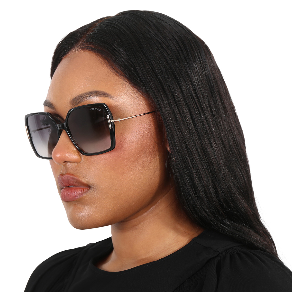 tom ford joanna smoke gradient butterfly ladies sunglasses ft1039 01b 59 tom ford joanna smoke gradient butterfly ladies sunglasses ft1039 01b 59