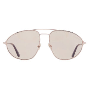Витрина tom ford ken light brown photochromatic pilot men's sunglasses ft1095 28e 60