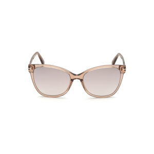 Home tom ford ani brown mirror cat eye ladies sunglasses ft0844 45g 58