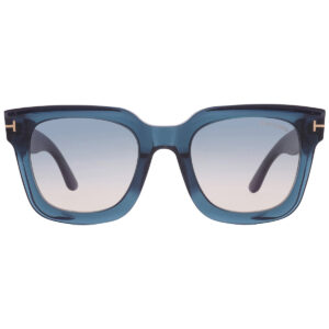 Home tom ford leigh blue gradient square ladies sunglasses ft1115 92p 52