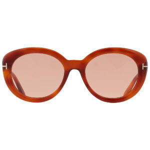 Home tom ford lily photochromatic pink oval ladies sunglasses ft1009 53y 55