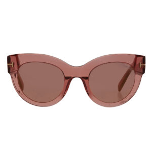 Витрина tom ford lucilla violet cat eye ladies sunglasses ft1063 72z 51