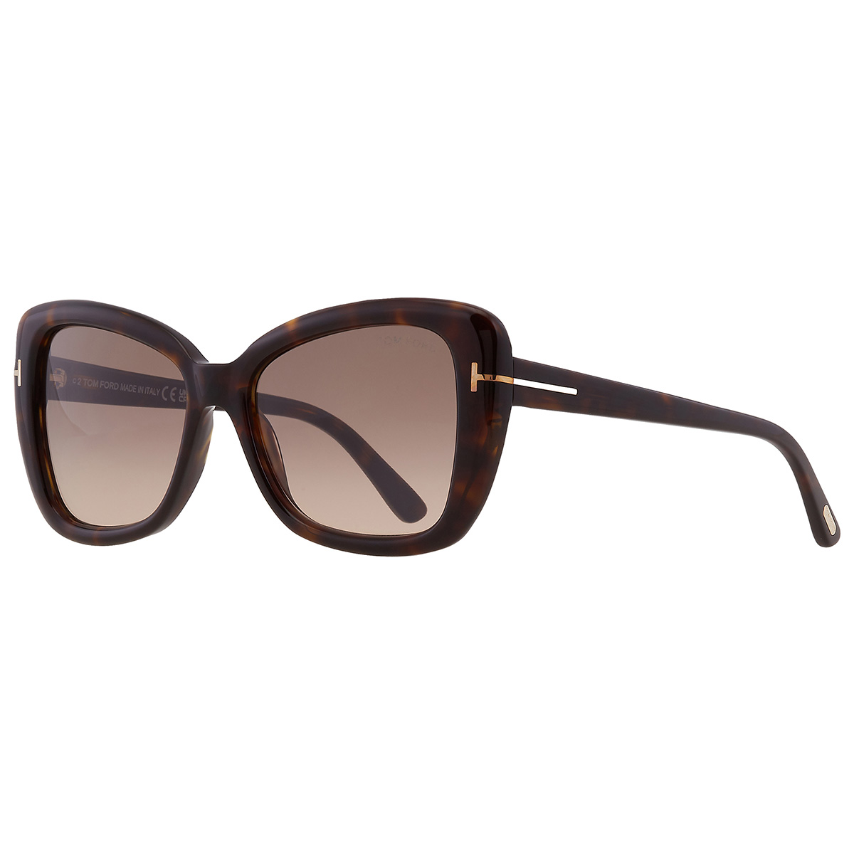 tom ford maeve brown gradient butterfly ladies sunglasses ft1008 52f 55 tom ford maeve brown gradient butterfly ladies sunglasses ft1008 52f 55