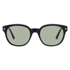 Витрина tom ford mert green round men's sunglasses ft1180 01n 53