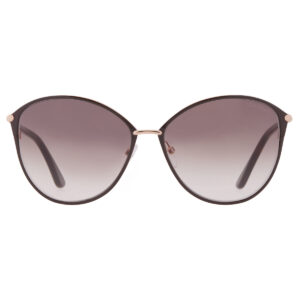 Home tom ford penelope brown gradient butterfly ladies sunglasses ft0320 28f 59