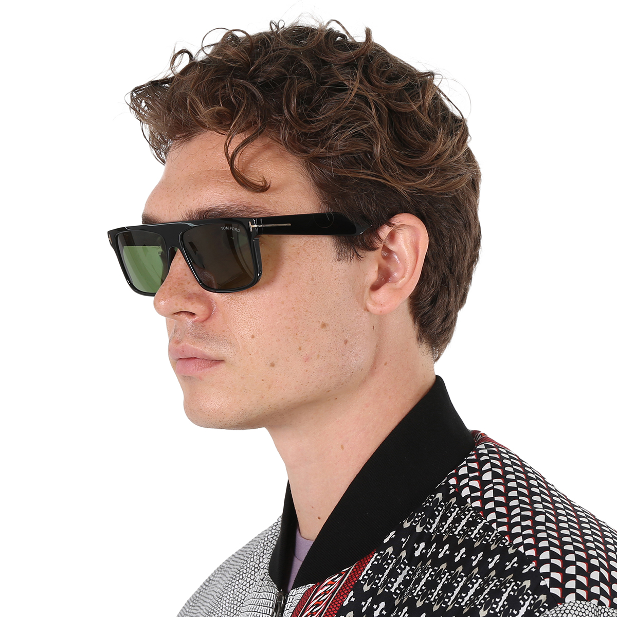 tom ford philippe green browline men's sunglasses ft0999 01n 58 tom ford philippe green browline men's sunglasses ft0999 01n 58