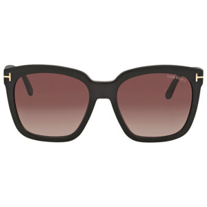 Home tom ford amarra red gradient square ladies sunglasses ft0502 01t 55