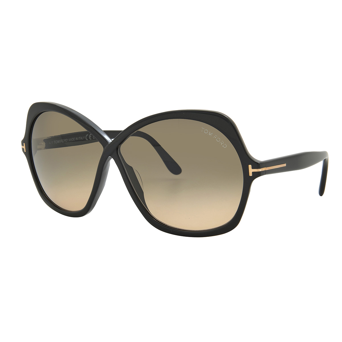tom ford rosemin smoke gradient butterfly ladies sunglasses ft1013 01b 64 tom ford rosemin smoke gradient butterfly ladies sunglasses ft1013 01b 64