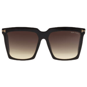 Home tom ford sabrina smoke gradient square ladies sunglasses ft0764 01b 58