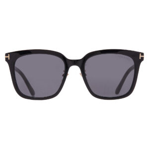 Витрина tom ford smoke square sunglasses ft1245 k 01a 56