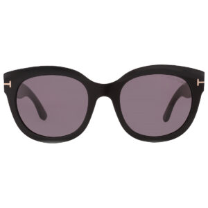 Home tom ford tamara smoke oval ladies sunglasses ft1114 01a 54