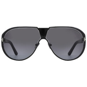 Витрина tom ford vincenzo smoke gradient pilot men's sunglasses ft1072 01b 64