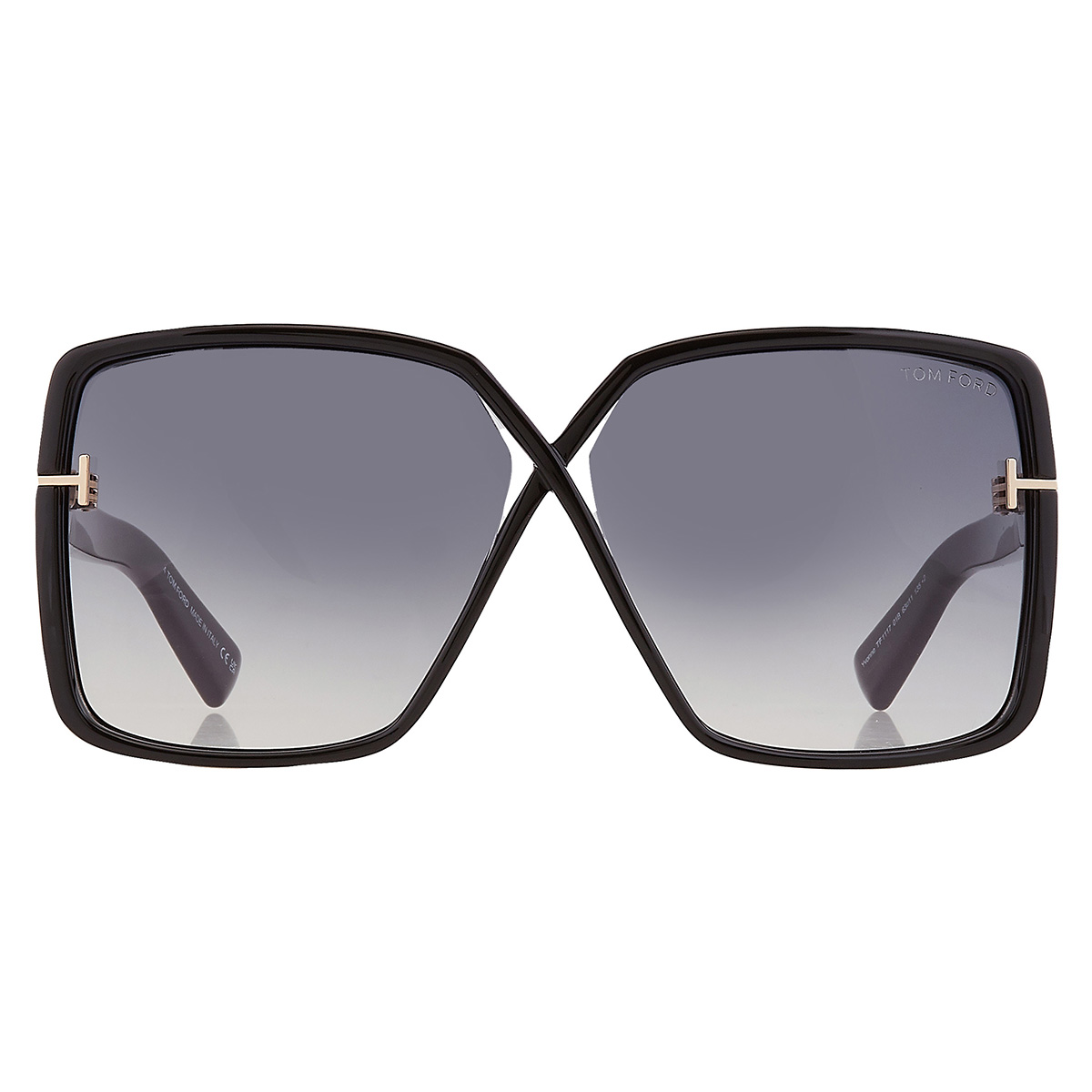 tom ford yvonne smoke gradient butterfly ladies sunglasses ft1117 01b 63 tom ford yvonne smoke gradient butterfly ladies sunglasses ft1117 01b 63
