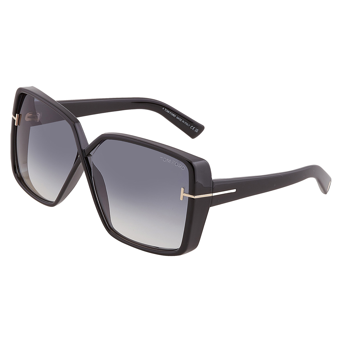 tom ford yvonne smoke gradient butterfly ladies sunglasses ft1117 01b 63 tom ford yvonne smoke gradient butterfly ladies sunglasses ft1117 01b 63