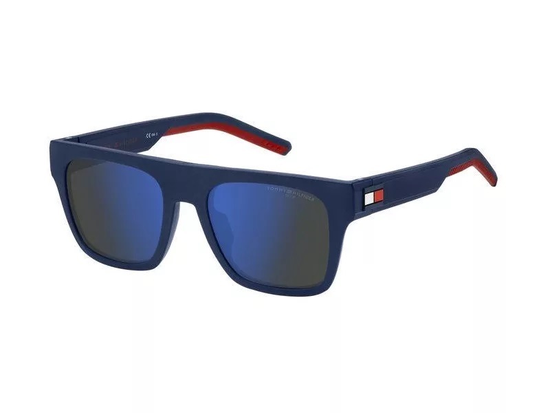 tommy hilfiger blue multilayer browline men's sunglasses th 1976/s fllzs52 tommy hilfiger blue multilayer browline men's sunglasses th 1976/s fllzs52