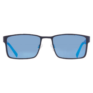 tommy hilfiger blue multilayer rectangular men's sunglasses th 2087/s 0fll/vi 57