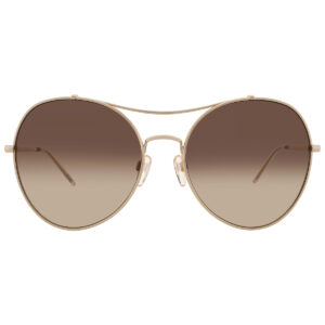 Home tommy hilfiger brown gradient pilot ladies sunglasses th 1668/s 001q/ha 59