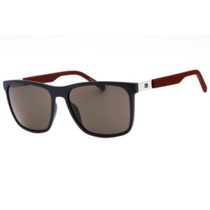 tommy hilfiger brown grey square men's sunglasses th 1445/s 0lcn/nr 57