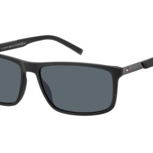 tommy hilfiger grey blue pilot men's sunglasses th 1675/s 0003/ir 59