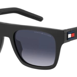 tommy hilfiger grey shaded square men's sunglasses th 1976/s 0fre/9o 52
