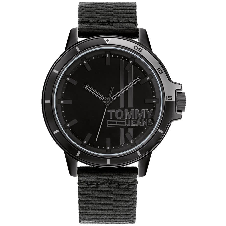 tommy hilfiger houston black dial men's watch 1791923 tommy hilfiger houston black dial men's watch 1791923