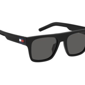 tommy hilfiger polarized grey browline men's sunglasses th 1976/s 0003/m9 52