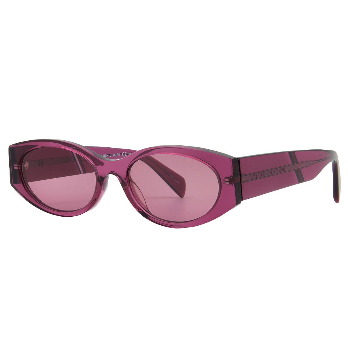 tommy hilfiger purple oval ladies sunglasses th 1659/s 0b3v/u1 54 tommy hilfiger purple oval ladies sunglasses th 1659/s 0b3v/u1 54