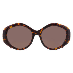 tory burch brown geometric ladies sunglasses ty7217u 196473 55