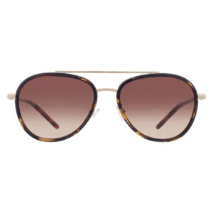 tory burch brown gradient pilot ladies sunglasses ty6089 330413 57