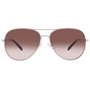 Home tory burch brown gradient pilot ladies sunglasses ty6114 334613 60