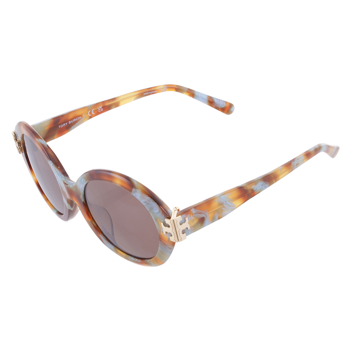 tory burch brown oval ladies sunglasses ty7210u 201773 52 tory burch brown oval ladies sunglasses ty7210u 201773 52