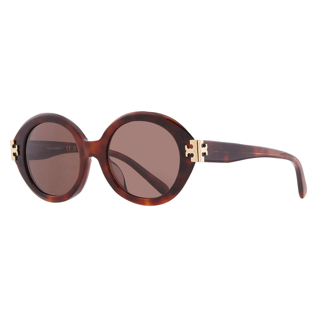 tory burch dark brown oval ladies sunglasses ty7210u 201173 52 tory burch dark brown oval ladies sunglasses ty7210u 201173 52
