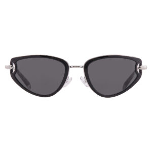 tory burch dark grey cat eye ladies sunglasses ty6115 327487 53