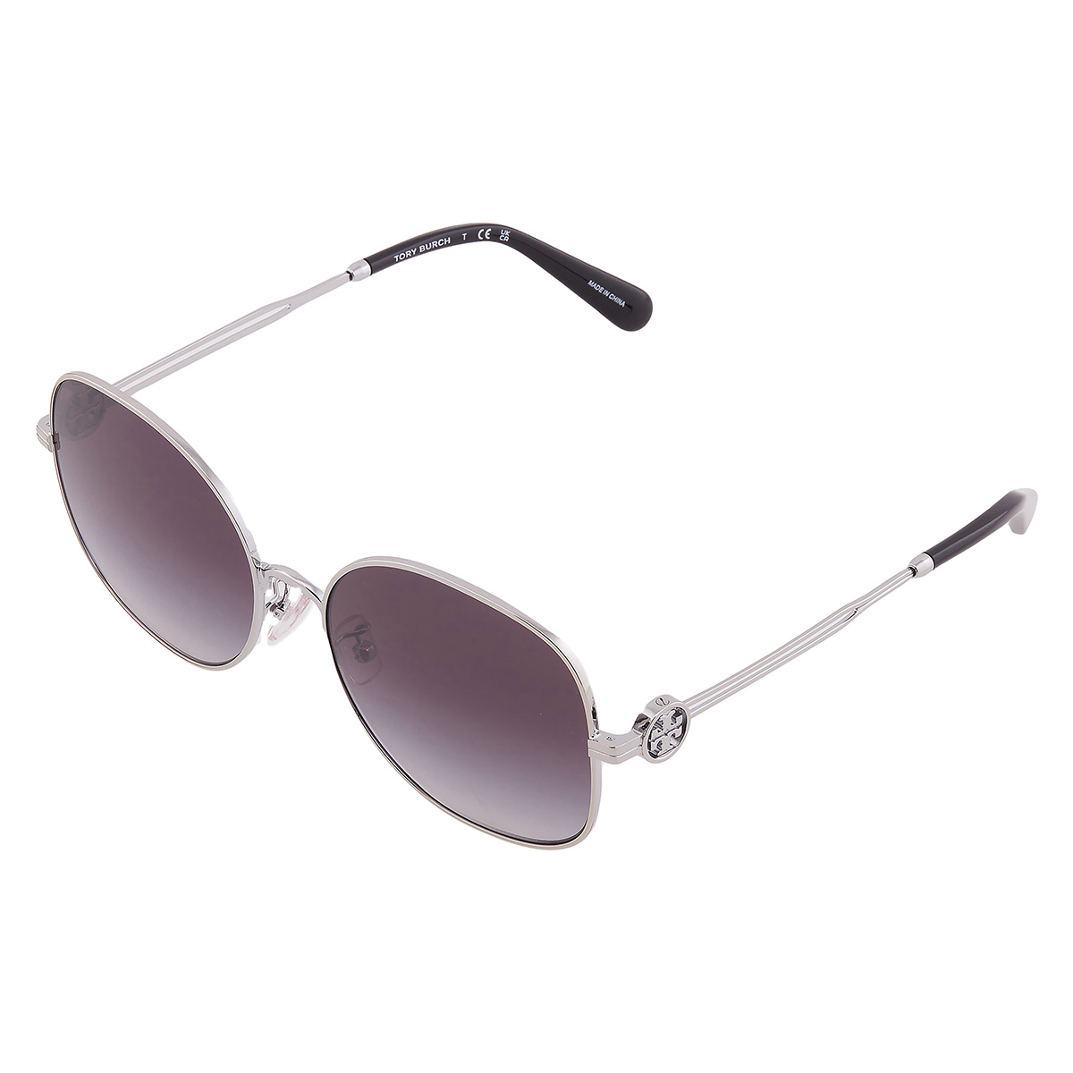 tory burch grey gradient round ladies sunglasses ty6112 32748g 56 tory burch grey gradient round ladies sunglasses ty6112 32748g 56