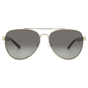 Home tory burch grey pilot ladies sunglasses ty6070 327111 57