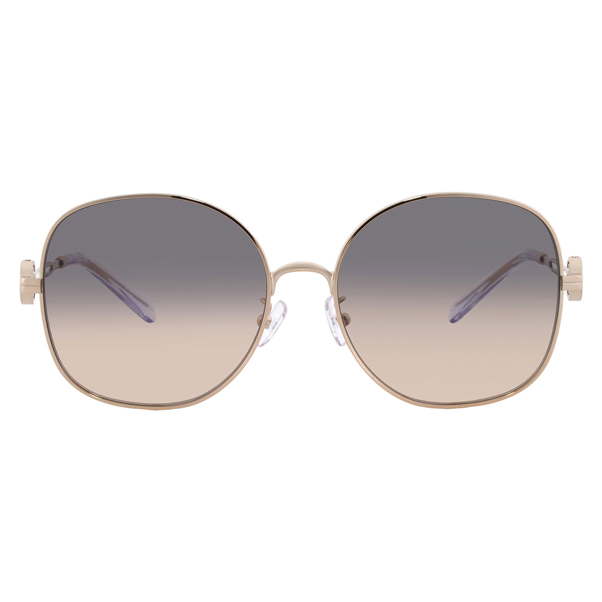 tory burch light brown gray gradient round ladies sunglasses ty6112 3358g9 56 tory burch light brown gray gradient round ladies sunglasses ty6112 3358g9 56