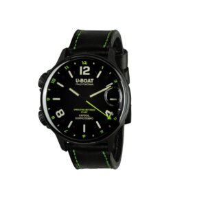 u boat capsoil quartz black dial men's watch 9675
