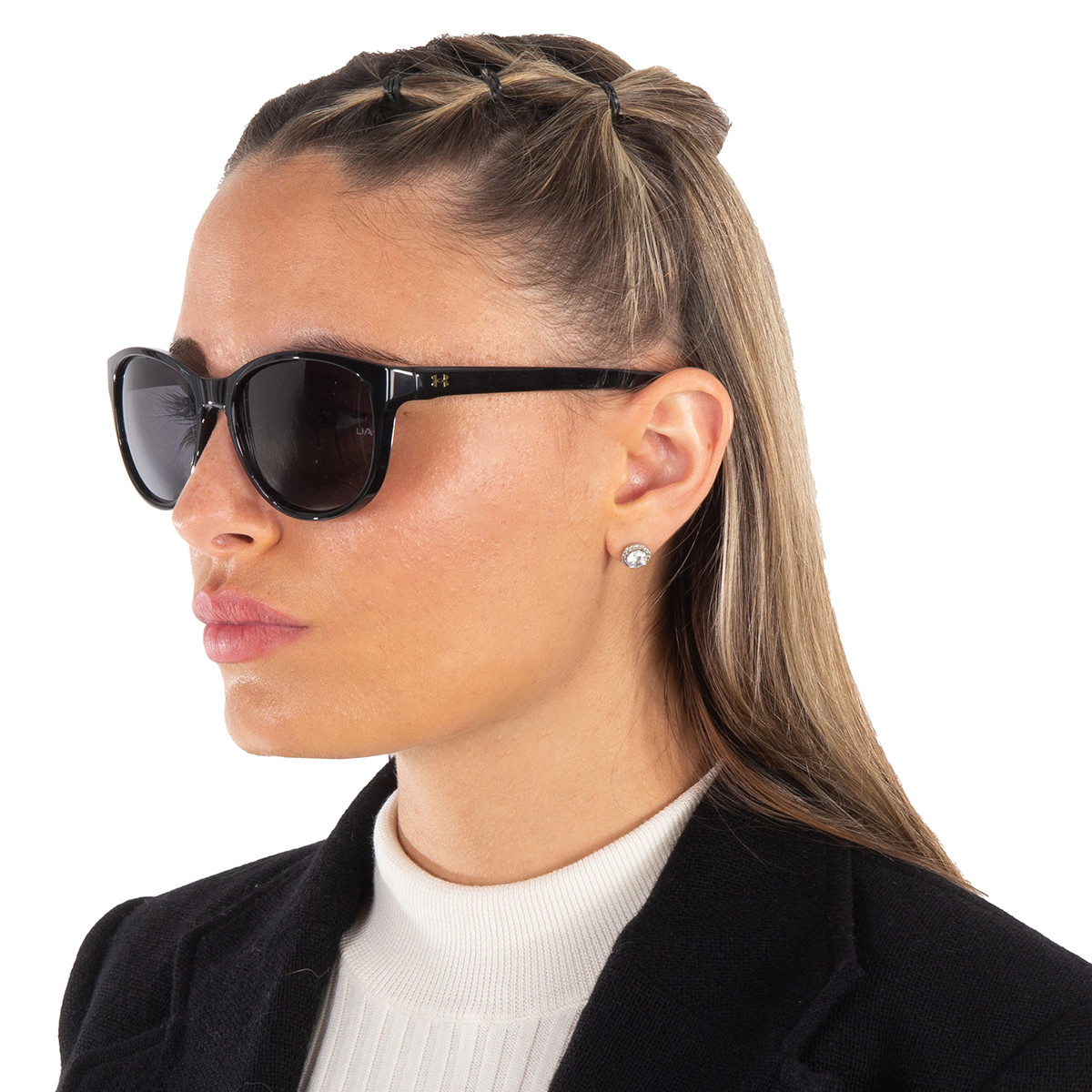 under armour grey oval ladies sunglasses ua 0014/g/s 0807/ir 57 under armour grey oval ladies sunglasses ua 0014/g/s 0807/ir 57