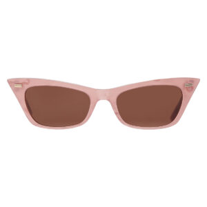 Home valentino garavani valentino brown cat eye ladies sunglasses vls 176 b 51