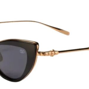 Home valentino garavani valentino viii grey cat eye ladies sunglasses vls 102 a 50