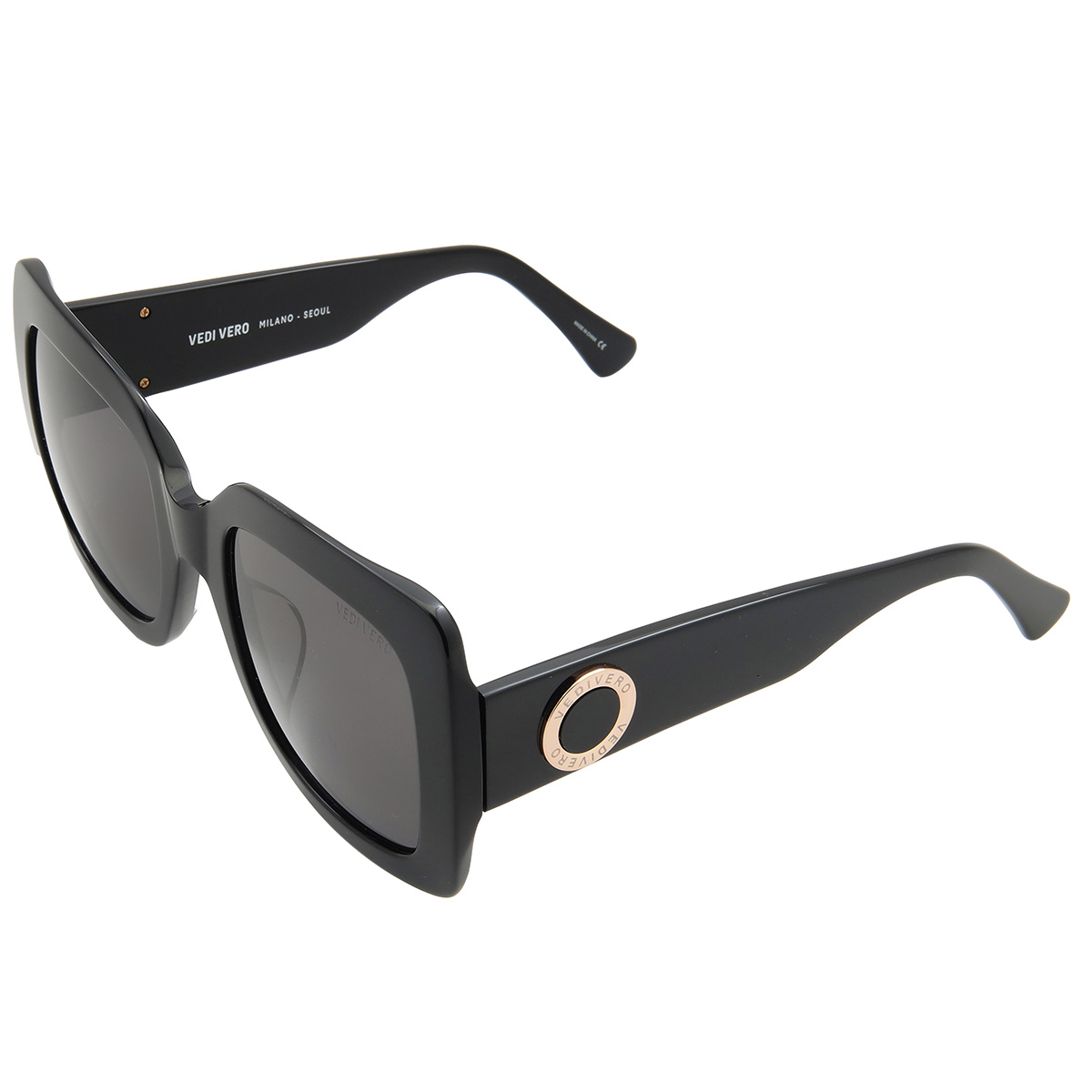 vedi vero grey square ladies sunglasses vva01/blk55 24 145 vedi vero grey square ladies sunglasses vva01/blk55 24 145