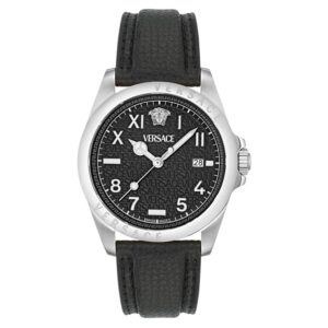 Витрина versace anteo quartz black dial men's watch ve9h00124