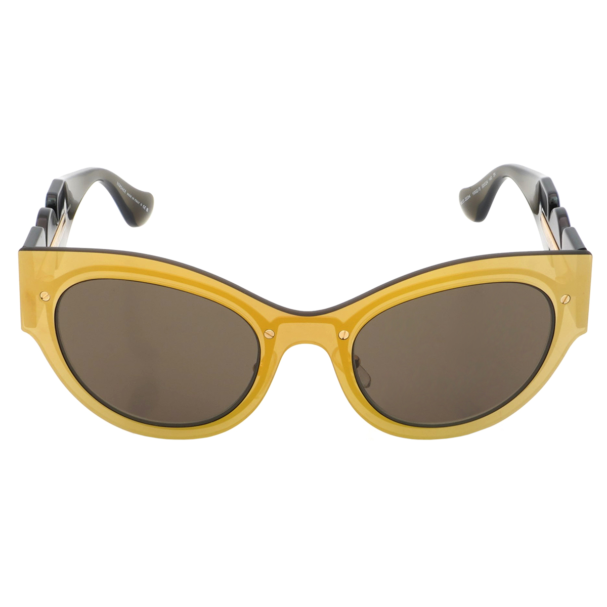 versace brown cat eye ladies sunglasses ve2234 1002/3 53 versace brown cat eye ladies sunglasses ve2234 1002/3 53