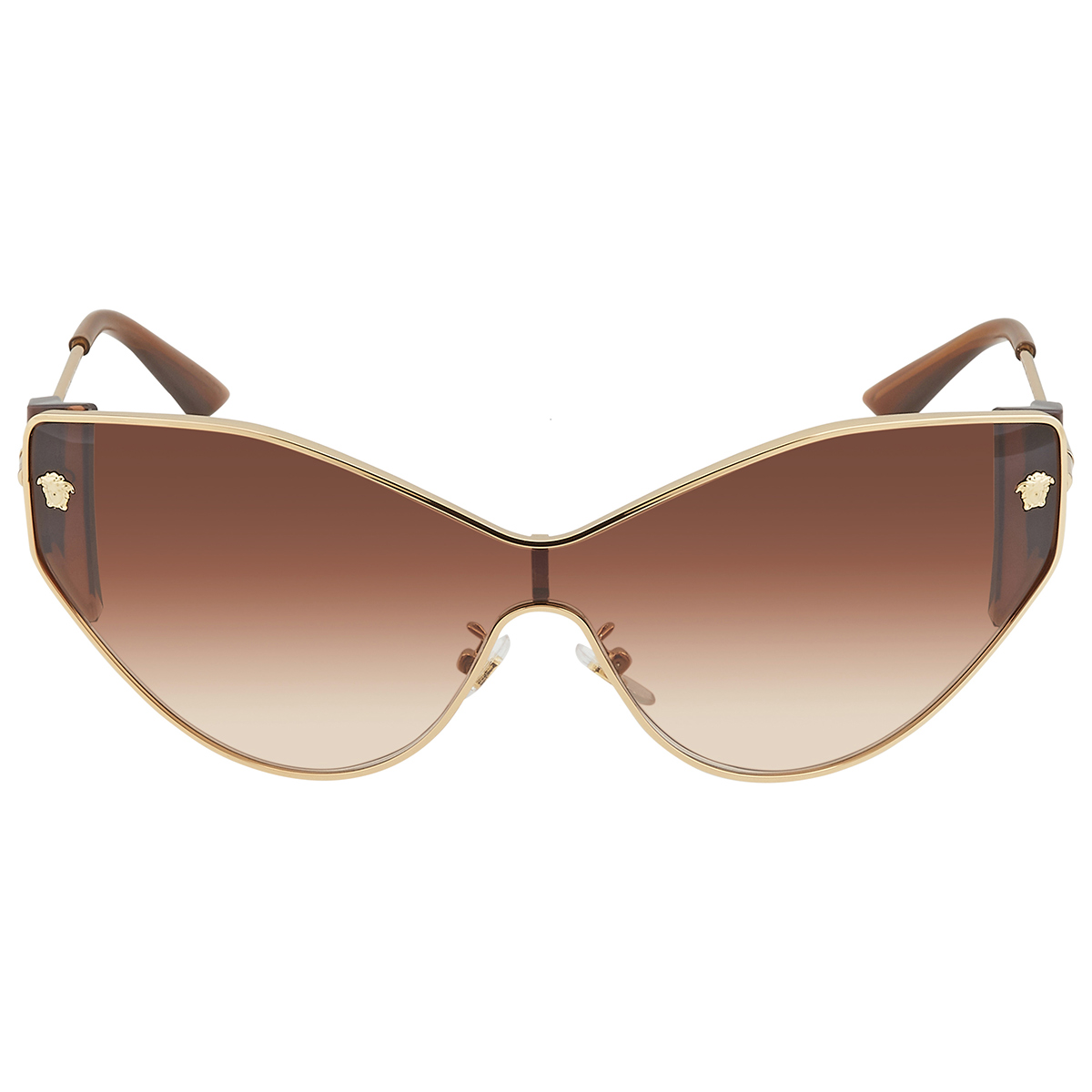 versace brown gradient cat eye ladies sunglasses ve2239 100213 47 versace brown gradient cat eye ladies sunglasses ve2239 100213 47