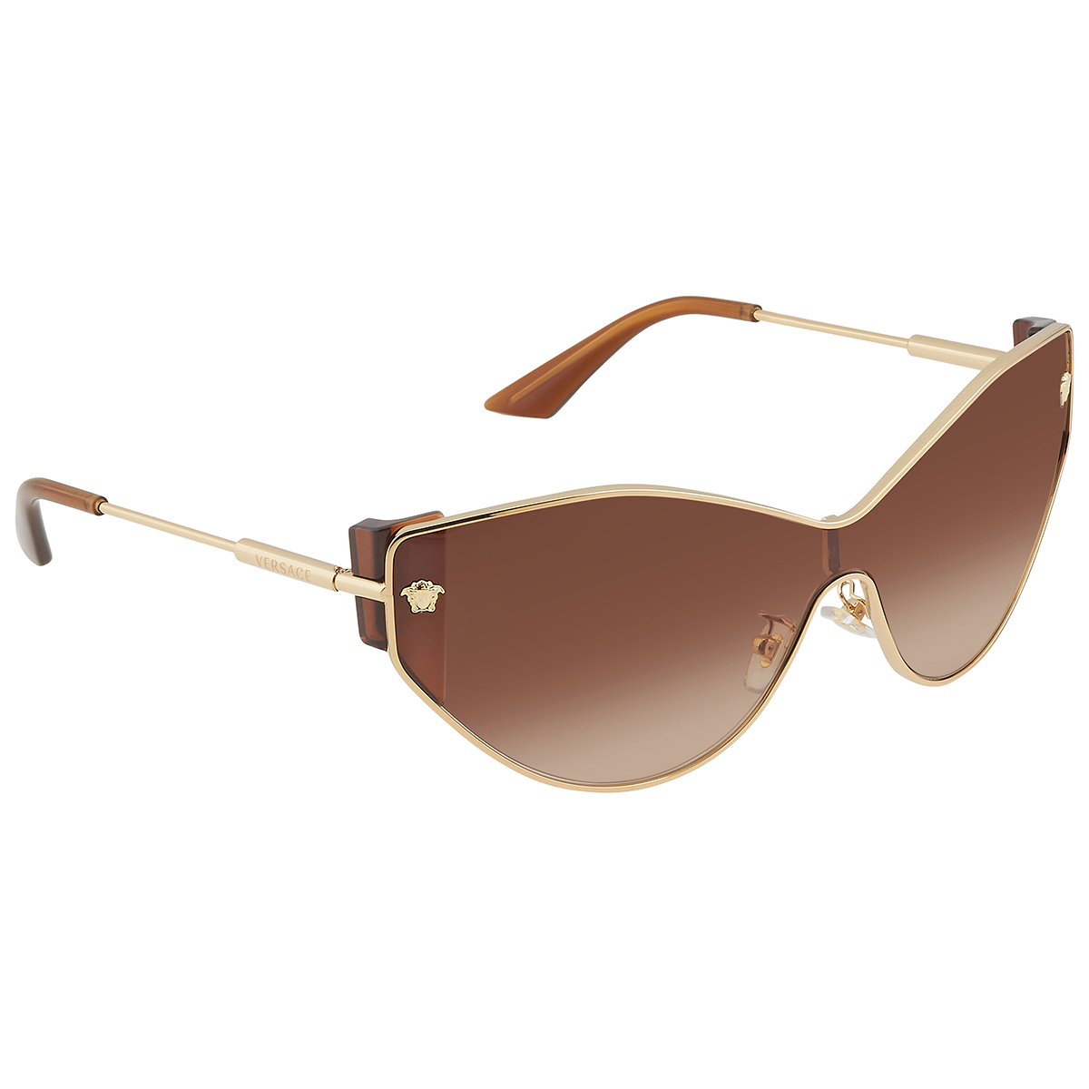 versace brown gradient cat eye ladies sunglasses ve2239 100213 47 versace brown gradient cat eye ladies sunglasses ve2239 100213 47