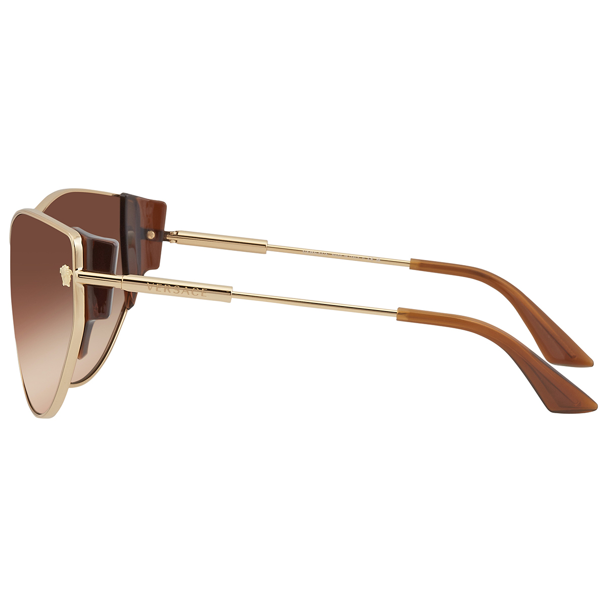 versace brown gradient cat eye ladies sunglasses ve2239 100213 47 versace brown gradient cat eye ladies sunglasses ve2239 100213 47