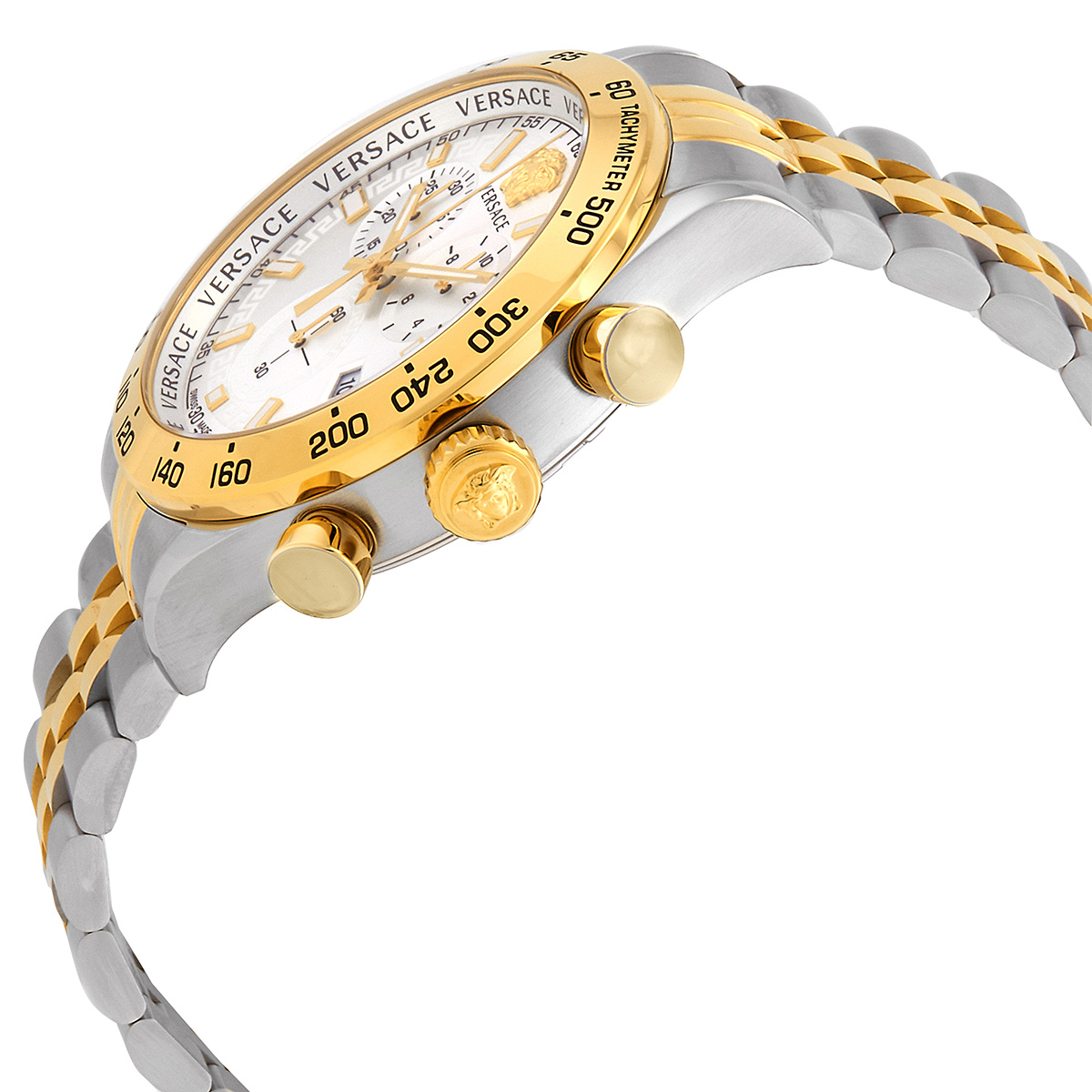 versace chronograph quartz silver dial men's watch ve2u00422 versace chronograph quartz silver dial men's watch ve2u00422